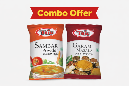 GARAM MASALA AND SAMBER POWDER (TEJU)